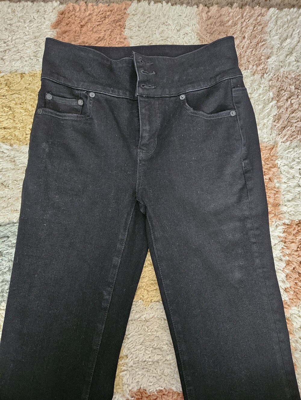 Black American Eaglesuper High Rise Flare Jeans. NWOT. Perfect. Condition.